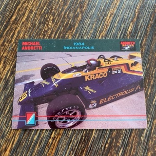 1992 Collect-A-Card Andretti Racing - [Base] #63  Michael Andretti