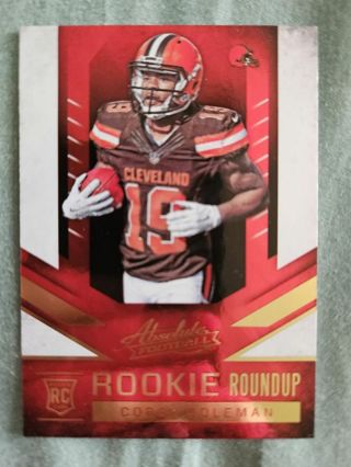 2016 Panini Absolute Rookie Roundup Corey Coleman