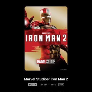 Iron Man 2 - HD MA 