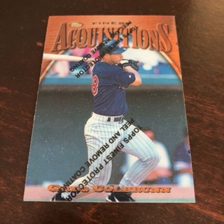 1997 Topps Finest - [Base] #269 Common - Bronze - Greg Colbrunn