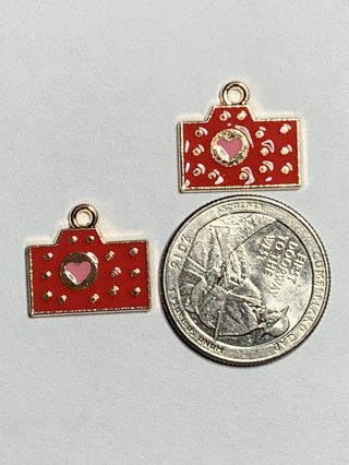 ♥♥VALENTINE’S DAY CHARMS~#28~SET 3~SET OF 2 CHARMS~FREE SHIPPING ♥♥