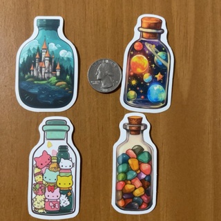 Bottle Stickers (D)