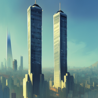 Listia Digital Collectible: The Twin Towers Before the Attacks