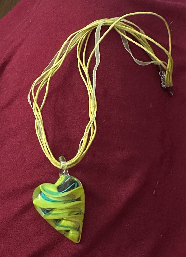 FREE: Beautiful glass pendant 