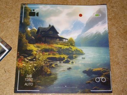 Beautiful new one vinyl lap top sticker no refunds regular mail very nice quality