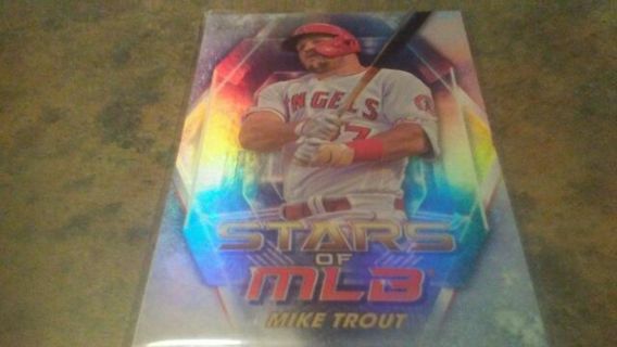 2024 TOPPS STARS OF MLB MIKE TROUT ANGELS BASEBALL CARD# 27
