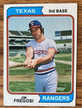 1974 Topps Jim Fregosi baseball card 