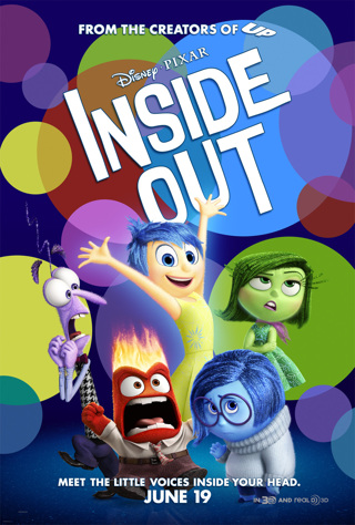 Inside out (HDX) (Movies Anywhere) VUDU, ITUNES, DIGITAL COPY
