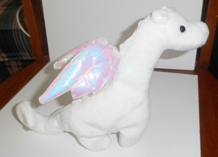 TY Beanie Babies - Magic the White Dragon