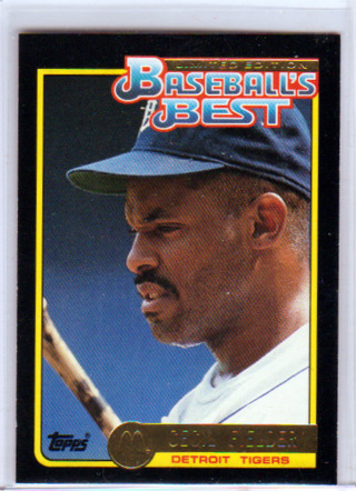 Cecil Fielder,  1992 Topps McDonalds Baseball's Best Card  #1,  Detroit Tigers   (EL)