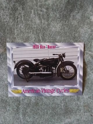 American Vintage Cycles Trading Card # 70