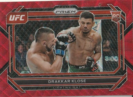 UFC Trade Card