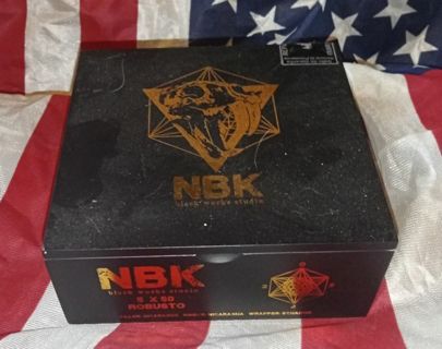 NBK wood cigar box