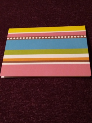 Stripe-Dot Notecard