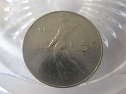 (FC-1362) 1963 Italy: 50 Lire
