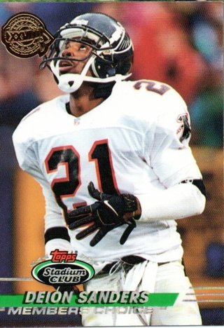 1993 Stadium Club Deion Sanders #493