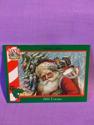 Santa Around The World Trading Card #30