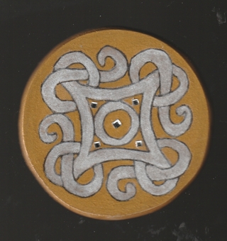 A VIKING SYMBOL MAGNET STYLE 1 (PLEASE READ DESCRIPTION) 