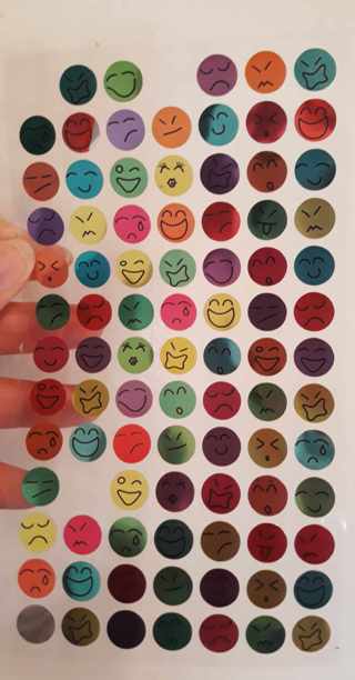 88 Funny Face Stickers