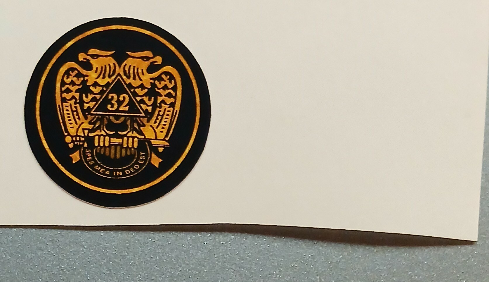 FREE: 32nd degree Scottish Rite Double Eagle freemasonry masonic sticker