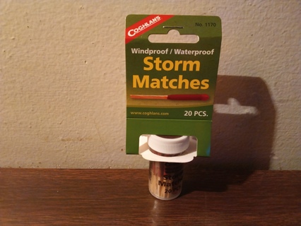 Storm Matches Waterproof Wind Proof Coghlans NEW 20 Matches