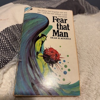 1969 Fear That Man by Dean Koontz/Toyman by E. C. Tubb 