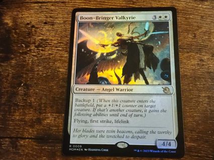 Magic the gathering mtg Boon Bringer Valkyrie rare foil March of the Machine