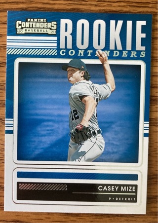 Casey mize rookie card 