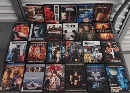 HUGE DVD Lot 23 Movies ~ Films