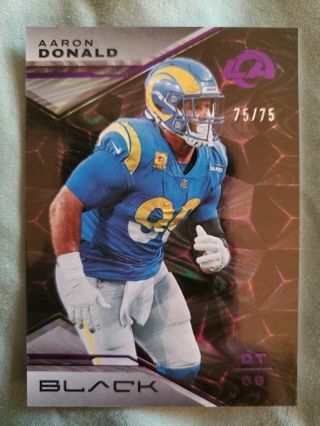 2023 Panini Black Royal Aaron Donald