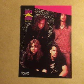 1991 ProSet Super⭐️Stars MusiCards | VOIVOD | Card # 244