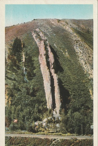 Vintage Unused Postcard: e: Devil's S;ide, Weber Canyon, UT