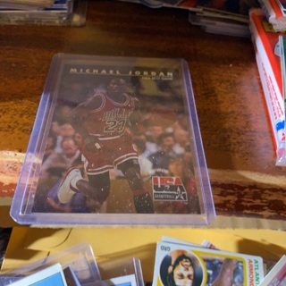 1992 skybox USA basketball Michael Jordan basketball card 