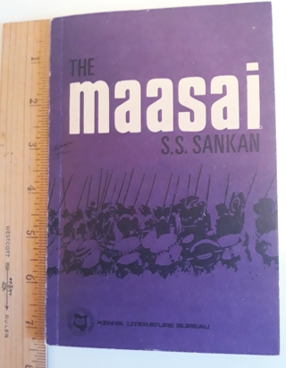 "The Maasai" paperback book by SS Sankan