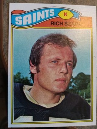 1977 TOPPS RICH SZARO NEW ORLEANS SAINTS FOOTBALL CARD# 182