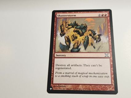 Magic the gathering mtg Shatterstorm The List