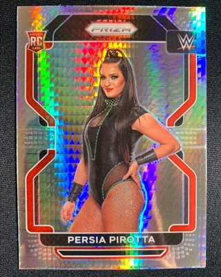 2022 WWE Prizm PERSIA PIROTTA Hyper Prizm Rookie RC Mint