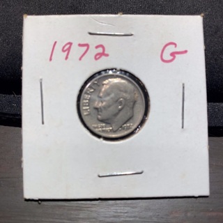 1972 ROOSEVELT DIME 