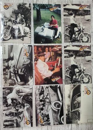 9 Elvis 1992 Wheels Cards