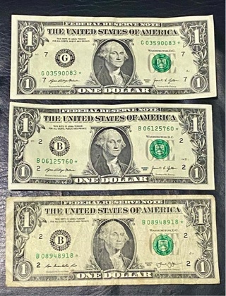 Collectors One Dollar Star Notes!!