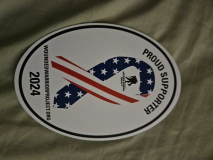 Wounded Warrior magnet