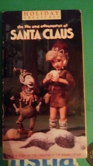 vhs the life and adventures of santa claus free shipping