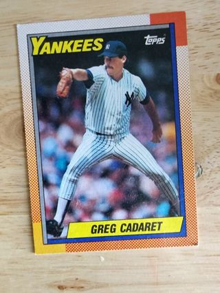 90 Topps Greg Cadaret #659