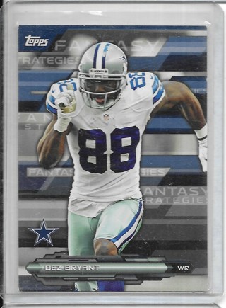 Dez Bryant 2014 Topps Fantasy Strategies #FFS-DB