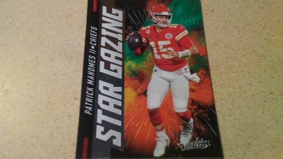 2021 PANINI ABSOLUTE STAR GAZING SUPER BOWL CHAMPIONS KANSAS CITY CHIEFS FOOTBALL CARD# SG2