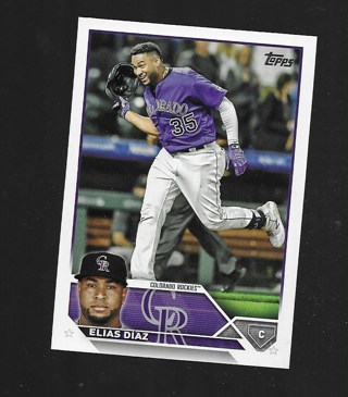 2023 TOPPS ELLAS DIAZ #648