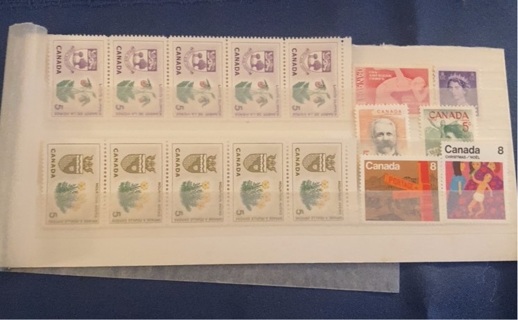 Canada MNH vintage stamp lot