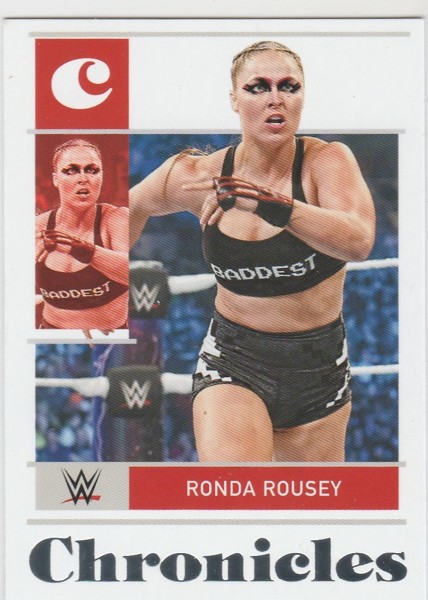 Free: 2022 WWE Chronicles - RONDA ROUSEY Card #43 - Sports Trading ...