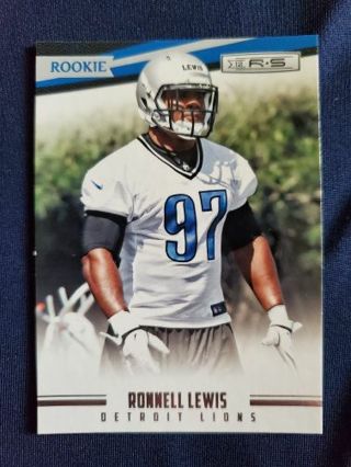 2012 Panini Rookies & Stars Ronnell Lewis