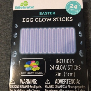 Easter Egg Glow Sticks 